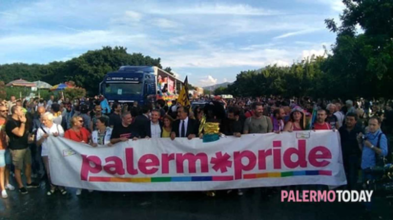 Palermo Pride, in 50.000 sfilano nel capoluogo siciliano