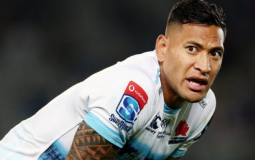 Israel Folau fuori dai mondiali di Rugby per odio omofobico