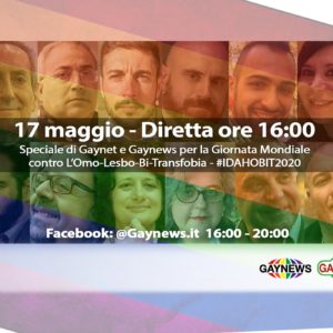 Giornata contro l’omotransfobia, ARCO partecipa alla diretta di Gaynews