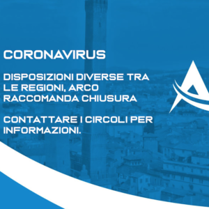 Coronavirus, disposizioni regionali diverse tra loro, ARCO raccomanda chiusura.