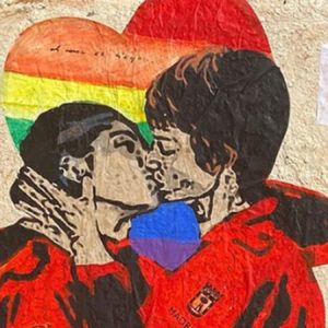 Tvboy, nuovo murale con Tokyo e Nairobi de “La Casa di Carta”